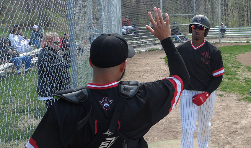 Rough Start For Baseball In Series With Metropolitan