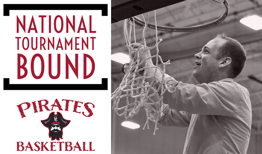 Men's Basketball Claims District XIII Title