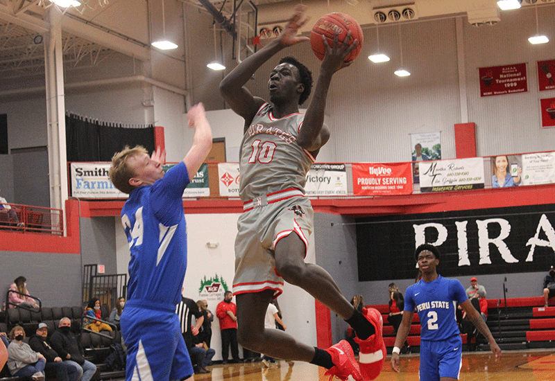 87-81 Win For Pirates Basketball Over Peru State JV