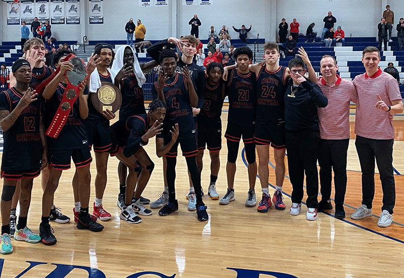 4th Straight Region XVI Title For Men's Basketball