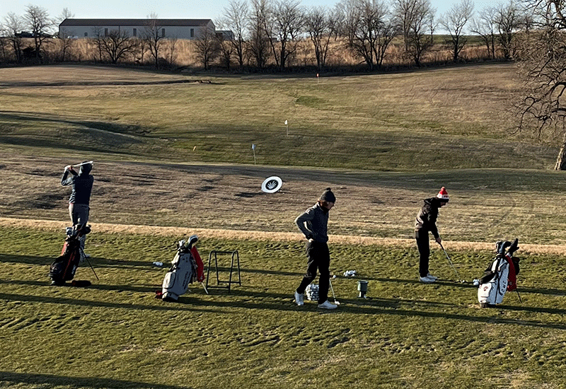 NCMC Men&rsquo;s Golf Battles Wind at Graceland Spring Invitational