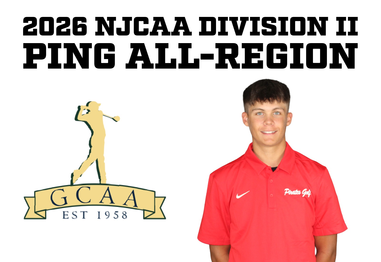 2026 NJCAA Division II PING All-Region Teams Announced