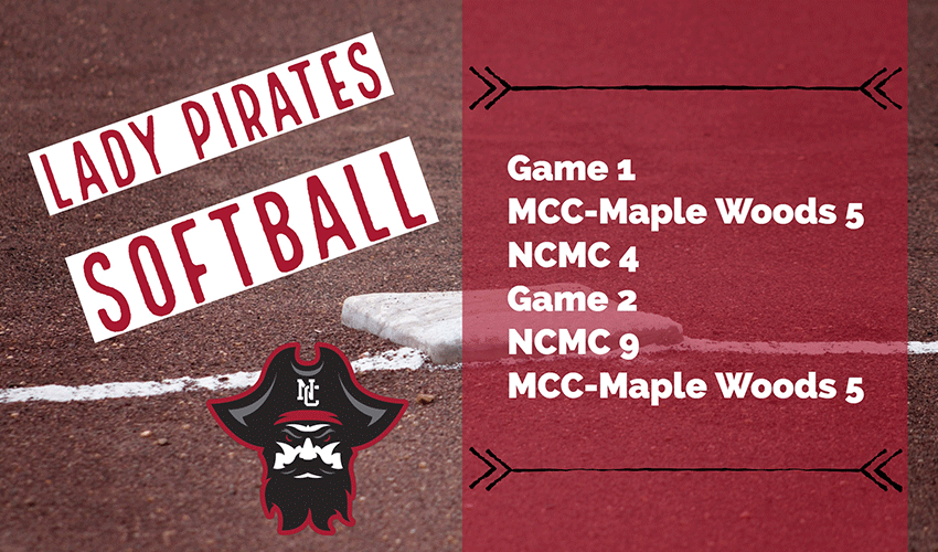Road Split For Lady Pirates Softball