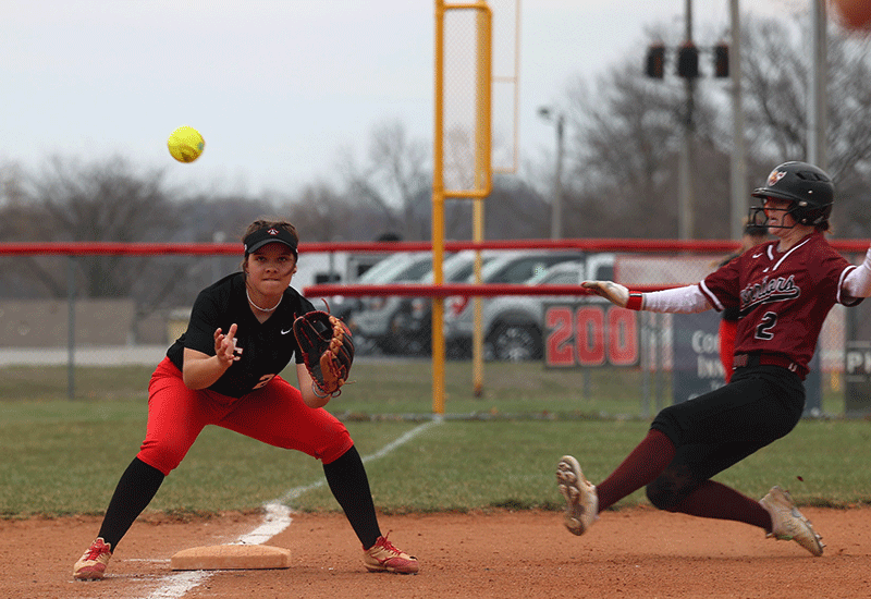 Pirates Softball Loses Pair To Indian Hills CC