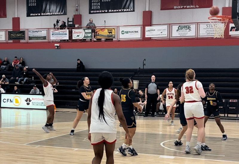Lady Pirates Hammer William Penn JV 74-34