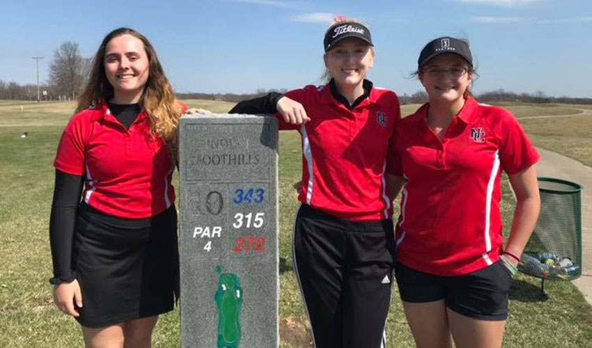 Carson Hall Leads Lady Pirates Golf At The MVC Spring Invite