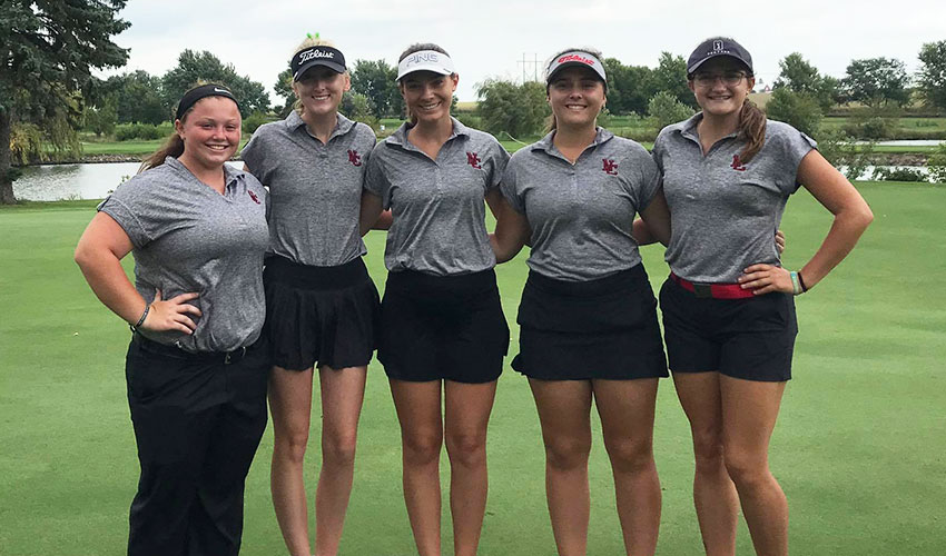 10th Place Finish For Women's Golf
