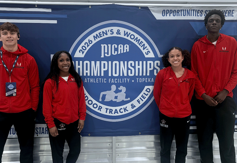 NCMC Track & Field Competes at NJCAA Indoor National Championships, Bethea Makes Program History